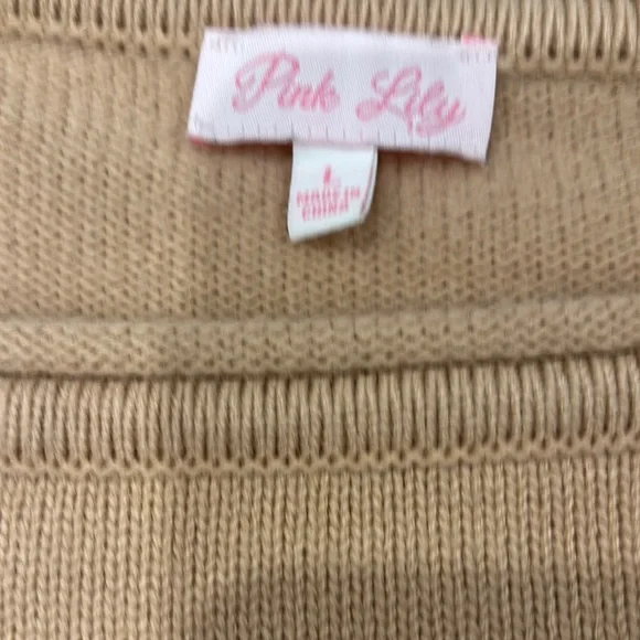 Pink Lily Oversized Sweater - Picture 2 of 2